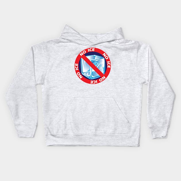 No Ice T-shirt Kids Hoodie by Ryan